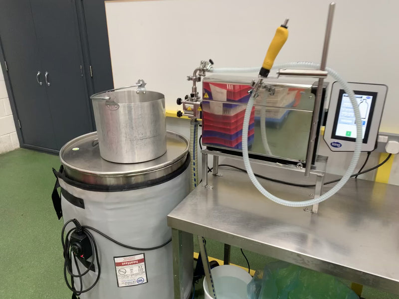 Hot Fill 10 L Gear Pump Liquid Filling Machine