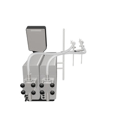 Twin Head Gear Pump Bottle Filling Machine