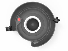 DC6080024A - Feeder Ring (Adjustable Outlet) with Cover and Extended Hopper Outlet
