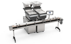 Twin Head Tablet Counting Machine King Technocount T12T