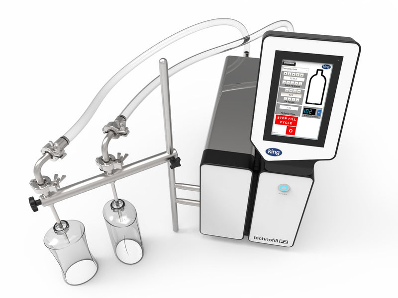 Twin Head Gear Pump Liquid Filling Machine