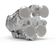 M20183 - ROPP Capping Head (4 Roller) Stainless Steel
